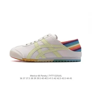 ASICS Onitsuka Tiger Mexico 66 Paraty Classic Canvas Sneakers for Men and Women