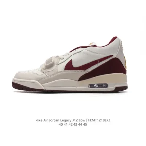 Jordan Legacy 312 Low Sneaker Black White Red