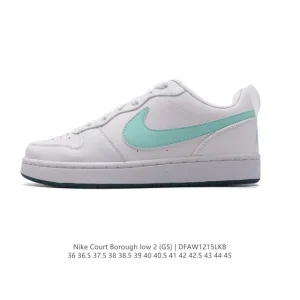 Nike Court Borough Low Men's and Women's Leather Low-Top Sneakers