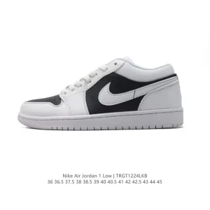 Jordan Air Jordan 1 Low Retro DC0774-107 White Leather Sneakers