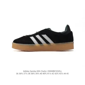 Adidas Kith Clarks Originals 8th Street Samba Low-Top Sneakers