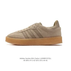 Adidas Kith Clarks Originals 8th Street Samba Low-Top Sneakers