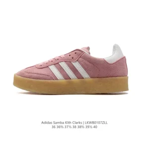 Adidas Kith Clarks Originals 8th Street Samba Low Top Sneakers