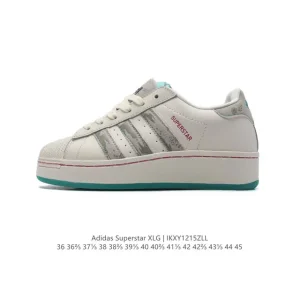 Adidas Originals Superstar Xlg Chunky Platform Sneakers with Shell Toe