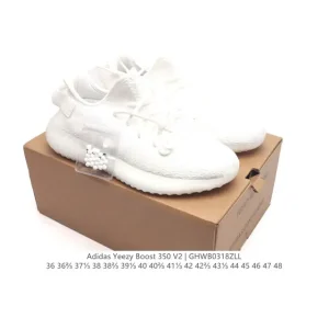 Adidas Yeezy Boost 350 V2 Primeknit Running Shoes with Boost Midsole