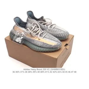 Adidas Yeezy Boost 350 V2 Primeknit Running Shoes with Boost Midsole