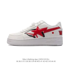 Bape x Nike Air Force 1 Low Camo Sneakers for Men and Women