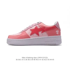 Bape x Nike Air Force 1 Low Camo Sneakers for Men and Women