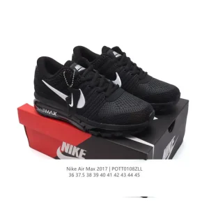 Nike Air Max 2017 Men's Women's Running Shoes with Full-Length Air Cushion