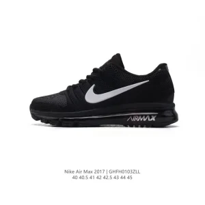 Nike Air Max 2017 Men's Running Shoes with Full-Length Air Cushioning and Engineered Mesh Upper
