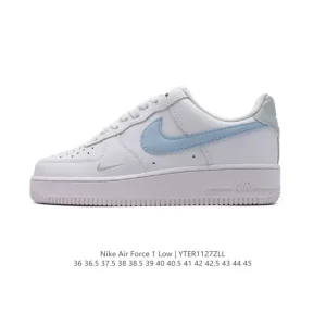 Nike Air Force 1 '07 Low White Leather Sneakers HF0022