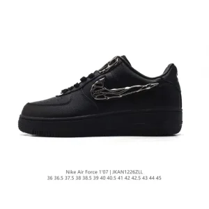 Nike Air Force 1 Low Fv3616-101 White Leather Casual Sneakers for Men and Women