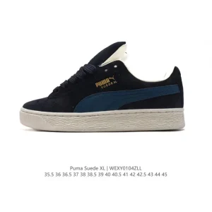 PUMA Suede XL Retro Suede Leather Thick Sole Casual Sneakers for Men and Women