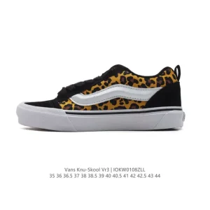 Vans Knu Skool VR3 LX Leather Chunky Skate Shoes