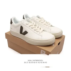 Veja Esplar White Leather Sneakers for Men and Women
