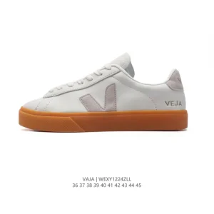 Veja Esplar White Leather Sneakers for Men and Women