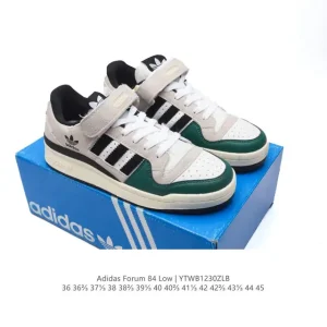 Adidas Forum 84 Low Shoes GW0298 Classic Leather Basketball Sneakers