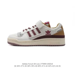 Adidas Forum 84 Low Shoes Classic Leather Basketball Sneakers for Men and Women