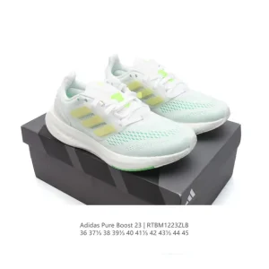 Adidas Pureboost 23W Lightweight Breathable Running Shoes for Men and Women