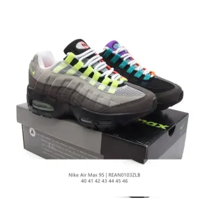 Nike Air Max 95 Earth Day Edition Mesh and Canvas Running Shoes