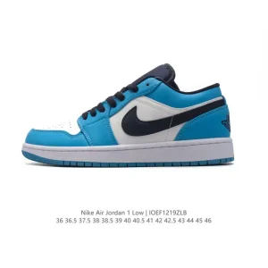 Jordan Air 1 Low Retro Basketball Shoes with Air Cushioning and Wings Logo