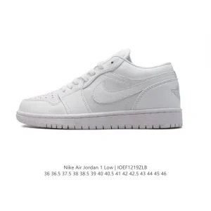 Jordan Air Jordan 1 Low Retro Basketball Shoes with Air Cushion