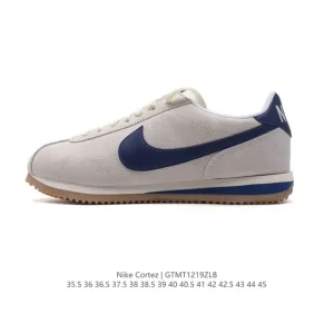 Nike Classic Cortez Leather Retro Running Shoe for Men and Women