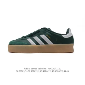 Adidas Samba Valentine Unisex Retro Leather Sneakers Vintage Style