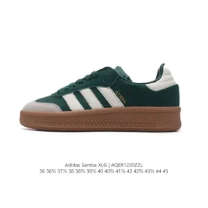 Adidas Samba Xlg Thick Sole Retro Style Casual Sneakers