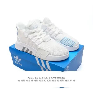 Adidas Eqt Bask Adv V2 Retro Basketball Style Sneakers for Men and Women
