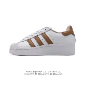 Adidas Originals Superstar XLG Platform Sneakers with Shell Toe
