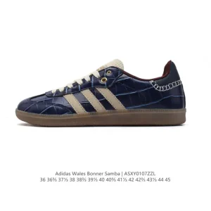 Wales Bonner x Adidas 2024 Autumn Winter Classic Retro Low Top Leather Sneaker
