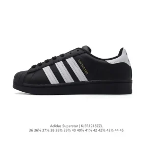 Adidas Superstar '82 Classic Shell Toe Leather Sneakers for Men and Women