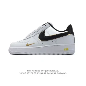 Nike Air Force 1 '07 Low White Leather Casual Sneakers