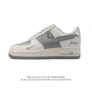 Nike Air Force 1 '07 Low White Leather Sneakers