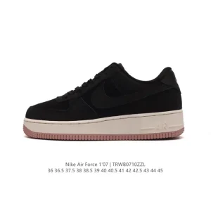 Nike Air Force 1 Low White Leather Casual Sneakers for Men and Women