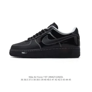 Nike Air Force 1 Low White Leather Casual Shoes for Men and Women