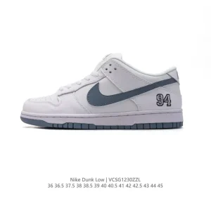 Nike Dunk Low Retro Leather Sneakers for Men and Women