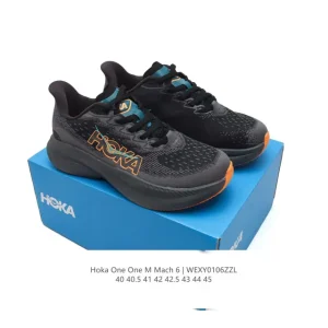 HOKA Mach 6 Supercritical EVA Lightweight Racing Trainer for Advanced Runners