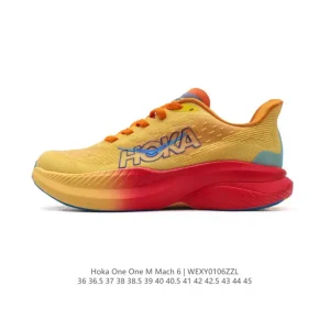 HOKA Mach 6 Supercritical EVA Lightweight Racing Shoe for Advanced Runners