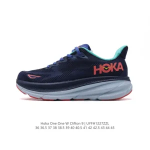 HOKA Clifton 9 Men's Women's Lightweight Cushioned Running Shoes