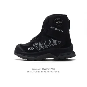 Salomon Kids Snow Boots Waterproof Winter Ski Shoes for Boys Girls