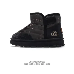 UGG Kids Classic Mini Boots Winter Wool Lined Snow Boots