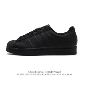 Adidas Superstar 82 Classic Shell Toe Leather Sneakers