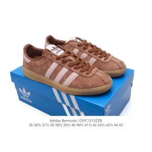Adidas Originals Bermuda Low-Top Sneakers with Macaron Colorway
