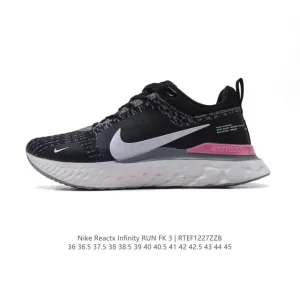Nike React Infinity Run FK 3 Prm Running Shoes for Men and Women