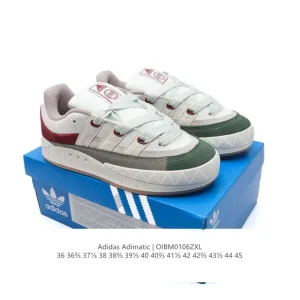 Adidas Adimatic Low-Top Retro Skateboarding Shoes for Men and Women