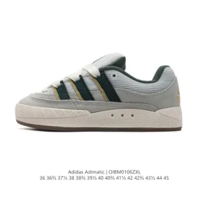 Adidas Adimatic Low-Top Retro Skateboarding Shoes for Men and Women