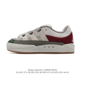 Adidas Adimatic Low-Top Retro Skateboarding Shoes for Men and Women