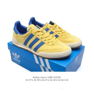 Adidas Originals Jeans Retro Low-Top Casual Leather Sneakers
